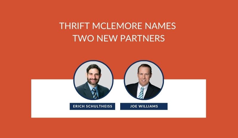 Thrift McLemore Names Two New Partners