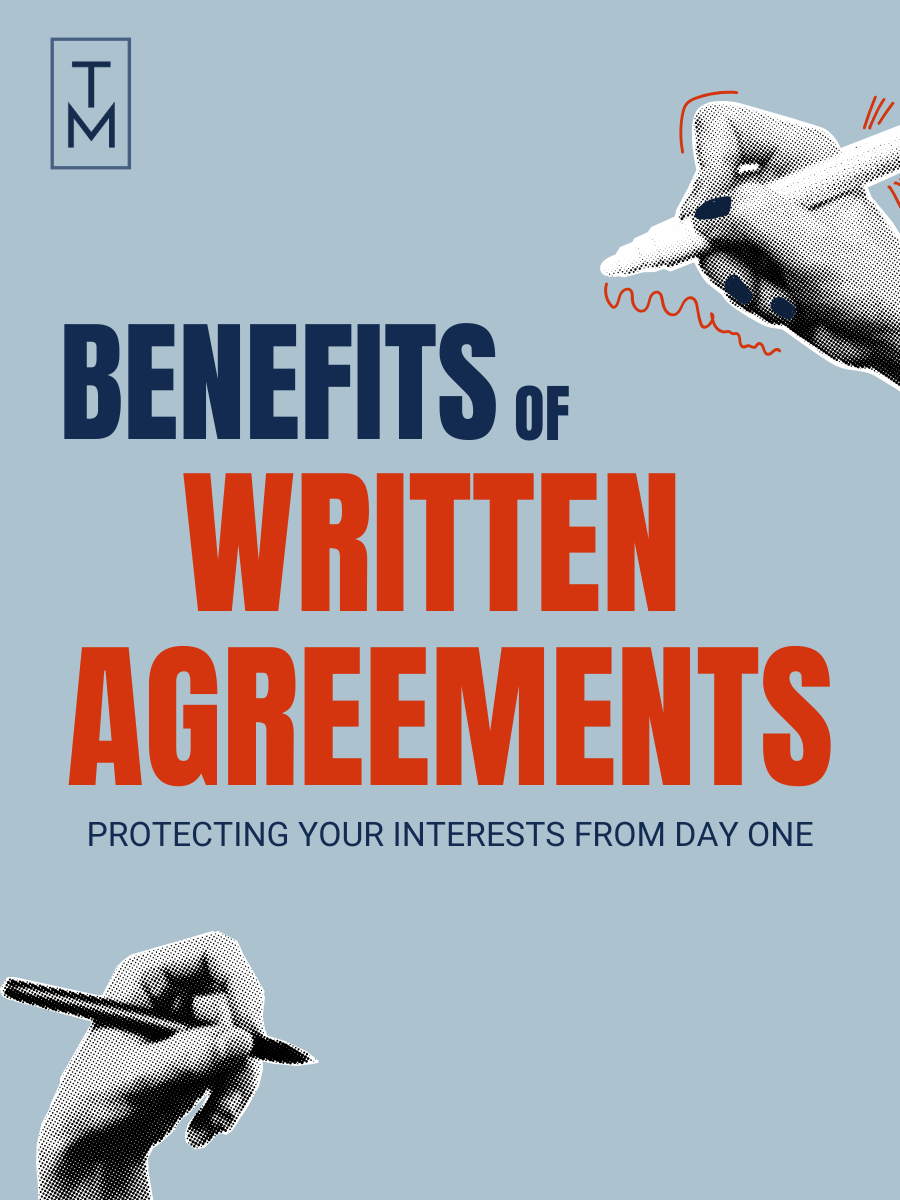 Written agreements, symbolizing the importance of written agreements under Georgia law.
